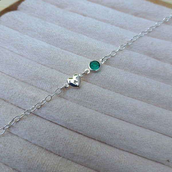 PULSERA ESMERALDA (17 CM)