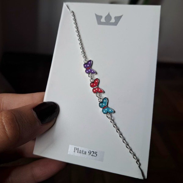 PULSERA MARIPOSAS LUNARES