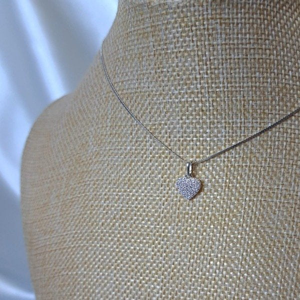 CONJUNTO CORAZÓN CON STRASS