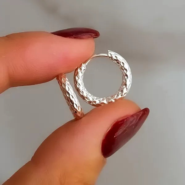 ARGOLLAS DIOR SNAKE (2.5MM-1.4CMD) ACERO BLANCO