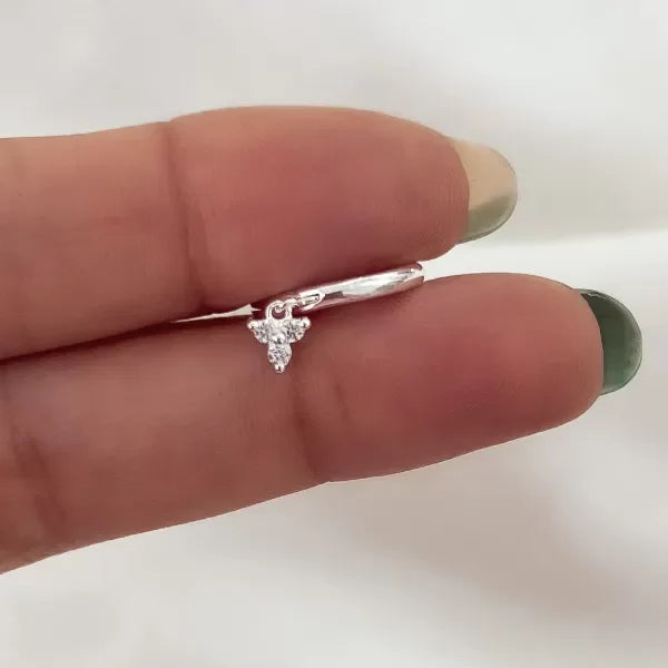 ARGOLLAS TINA COLGANTE (1.5 CM)