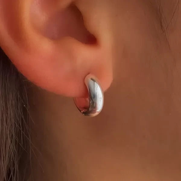 ARGOLLAS DIOR (5.4MM-1.4CMD) ACERO BLANCO