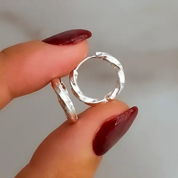 ARGOLLAS TORZADAS (2.5MM-1.4CMD) ACERO BLANCO
