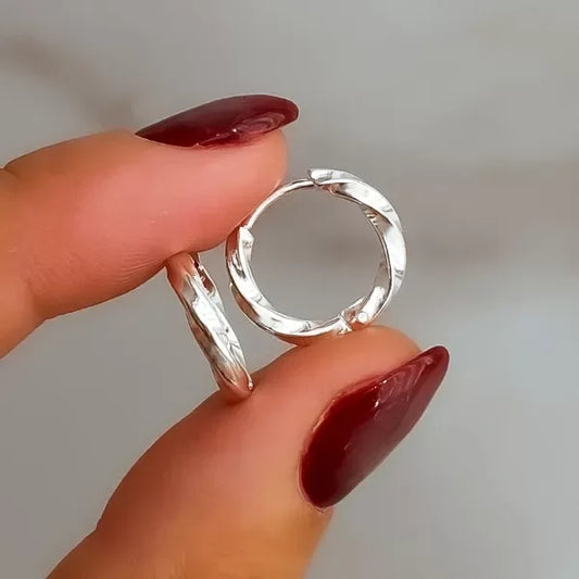 ARGOLLAS TORZADAS (2.5MM-1.4CMD) ACERO BLANCO