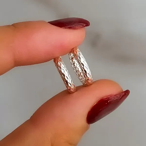 ARGOLLAS DIOR SNAKE (2.5MM-1.4CMD) ACERO BLANCO