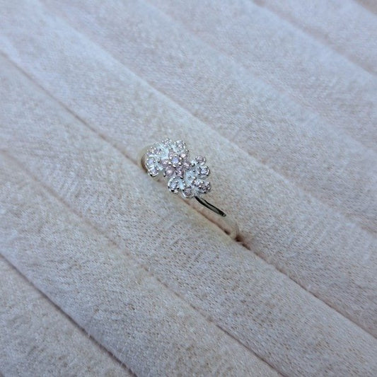 ANILLO CIRCONIAS ROSA PASTEL (T.15 Y 18)