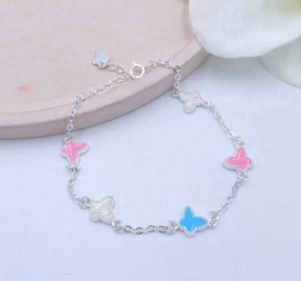 PULSERA MARIPOSAS DE COLORES