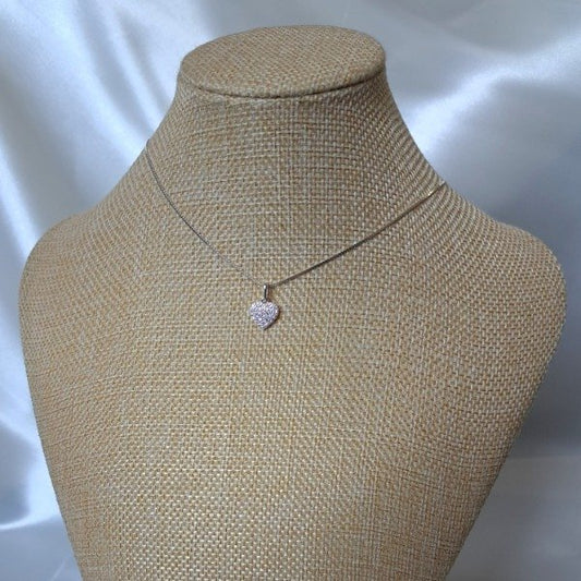 CONJUNTO CORAZÓN CON STRASS