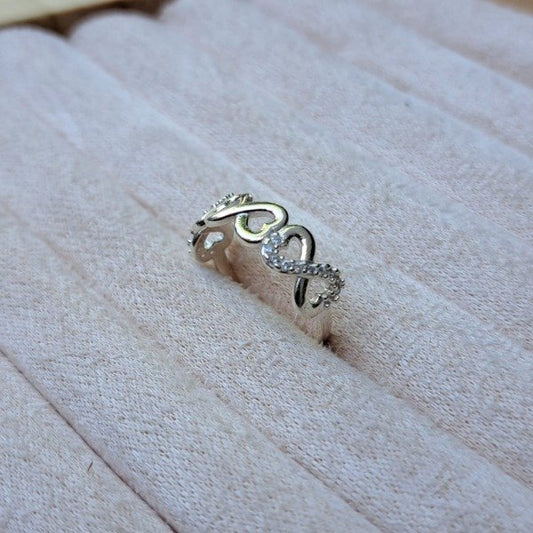 ANILLO INFINITOS CON CUBIC (T.13, 15 y 17)