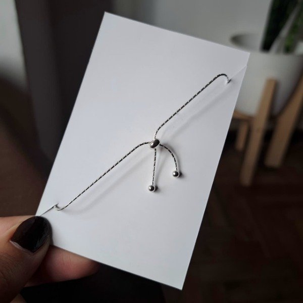 PULSERA CORAZÓN CON BOLITAS